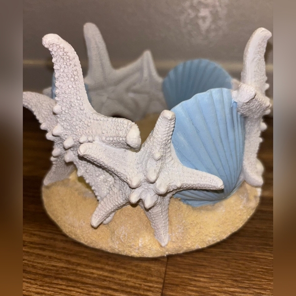 YANKEE CANDLE Beach Theme Candle Holder NEW! - Picture 11 of 17